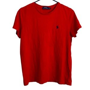 Polo Ralph Lauren Red Tee Size Large (Girls)